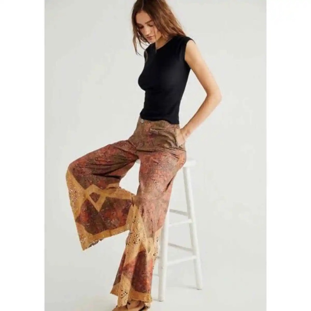 Free People Sweet Surrender Printed Pants